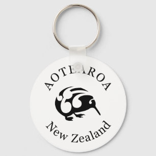 Nieuw-Zeeland Aotearoa KIWI Sleutelhanger