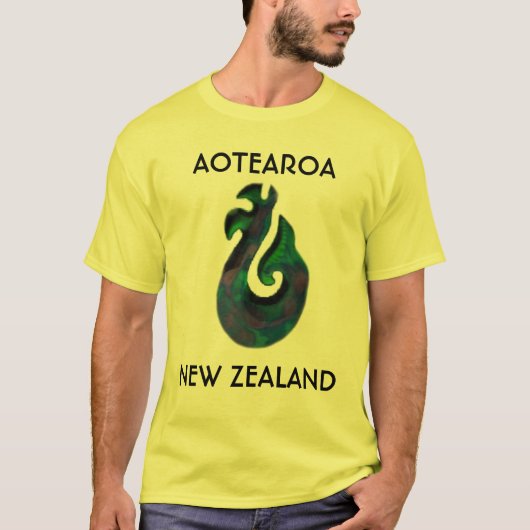 NIEUW-ZEELAND, AOTEAROA T-SHIRT (Voorkant)