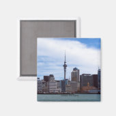 Nieuw-Zeeland: Auckland cityscape Magneet (Voorkant / Achterkant)