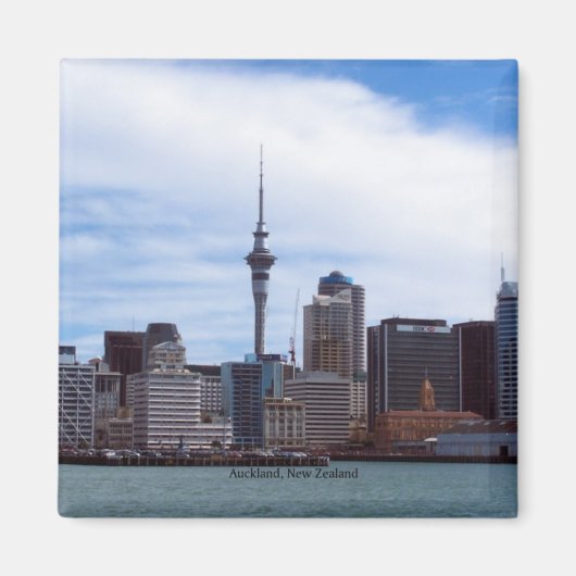 Nieuw-Zeeland: Auckland cityscape Magneet (Voorkant)