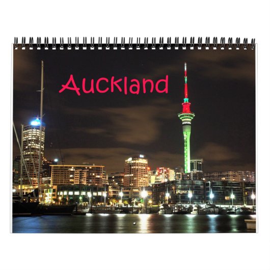 Nieuw-Zeeland - Auckland - Kalender (Hoes)
