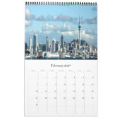 Nieuw-Zeeland - Auckland - Kalender (Feb 2027)