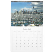 Nieuw-Zeeland - Auckland - Kalender (Jan 2026)