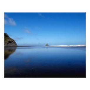 Nieuw-Zeeland Auckland Karekare Beach Foto Afdruk