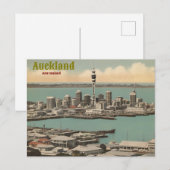 Nieuw-Zeeland Auckland  kunst reizen‏ Briefkaart (Voorkant / Achterkant)