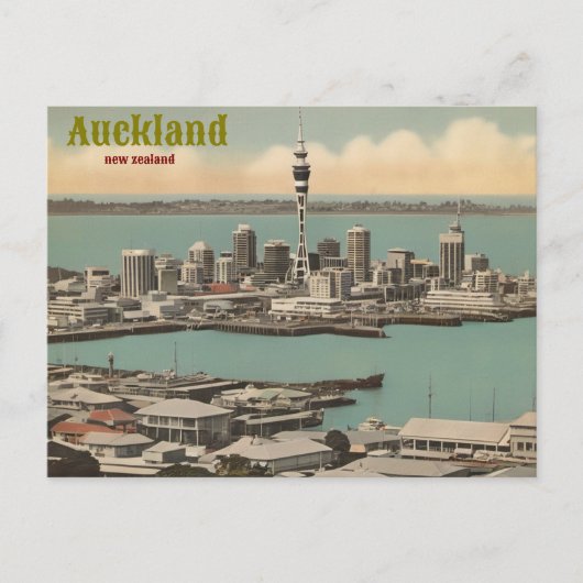 Nieuw-Zeeland Auckland  kunst reizen‏ Briefkaart (Voorkant)