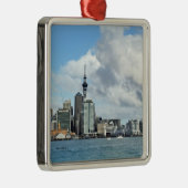 NIEUW-ZEELAND: Auckland Skyline Metalen Ornament (Rechts)