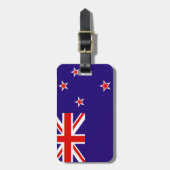 Nieuw-Zeeland Bagagelabel (Voorkant verticaal)