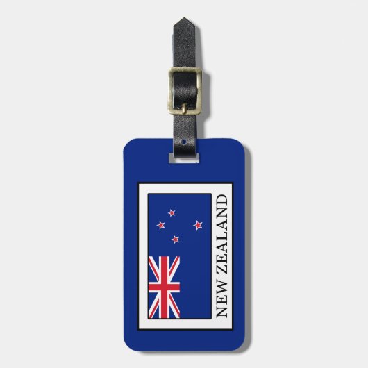 Nieuw-Zeeland Bagagelabel (Voorkant verticaal)