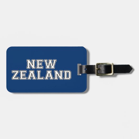 Nieuw-Zeeland Bagagelabel (Voorkant horizontaal)