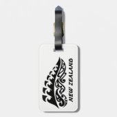 nieuw - zeeland - bagagelabels (Achterkant verticaal)