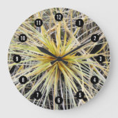 Nieuw-Zeeland Beach Dune Grass Spinifex Custom Pho Grote Klok (Voorkant)