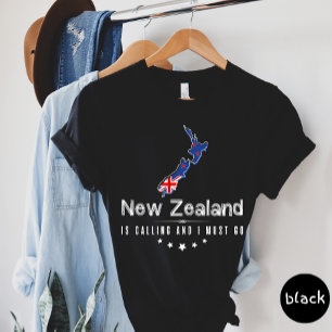 Nieuw-Zeeland belt en ik moet naar T-shirt gaan
