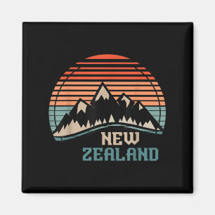 Nieuw-Zeeland Berg Wandelen Cadeau Nieuw-Zeeland  Magneet