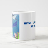 NIEUW-ZEELAND BESTE PAPA KIWI VADER'S GROTE KOFFIEKOP (Voorkant)