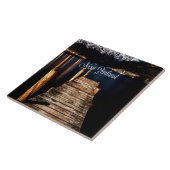 Nieuw-Zeeland bij nacht Tegeltje (Zijkant)