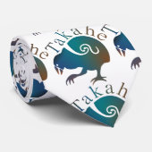 Nieuw-Zeeland Bird TAKAHE Stropdas (Opgerold)