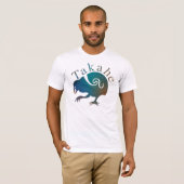 Nieuw-Zeeland Bird TAKAHE T-shirt (Voorkant volledig)