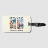 Nieuw-Zeeland - Boardwalk Bites & Shore Breeze Bagagelabel (Voorkant (horizontaal))