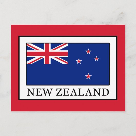 Nieuw-Zeeland Briefkaart (Voorkant)