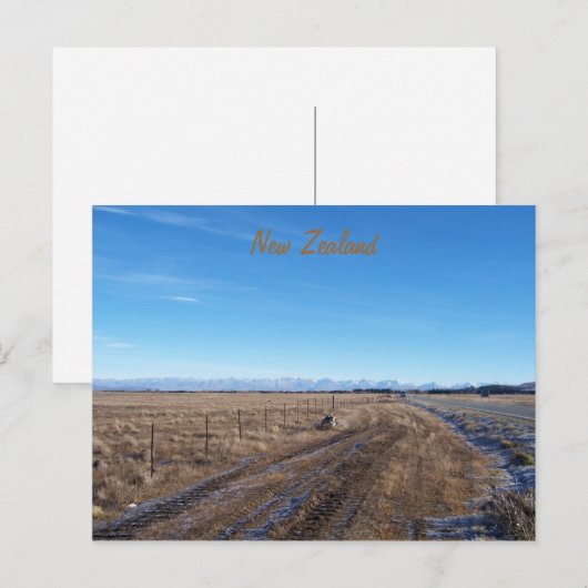 Nieuw-Zeeland Briefkaart (Voorkant / Achterkant)