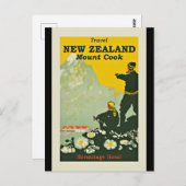 Nieuw-Zeeland; Briefkaart (Voorkant / Achterkant)
