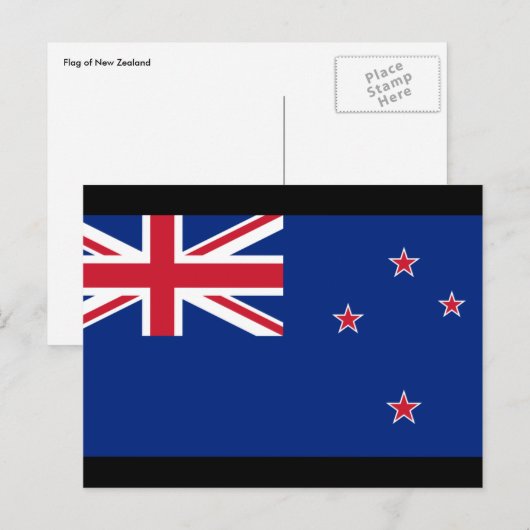 nieuw - zeeland briefkaart (Voorkant / Achterkant)