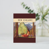 Nieuw-Zeeland Briefkaart (Staand voorkant)