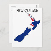Nieuw-Zeeland Briefkaart (Voorkant / Achterkant)