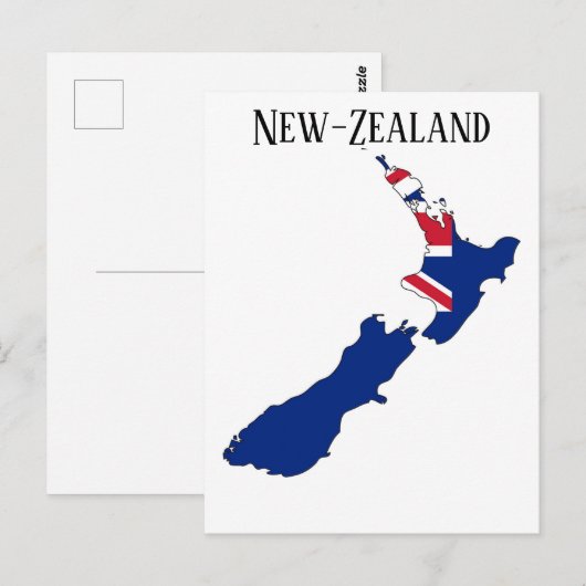 Nieuw-Zeeland Briefkaart (Voorkant / Achterkant)