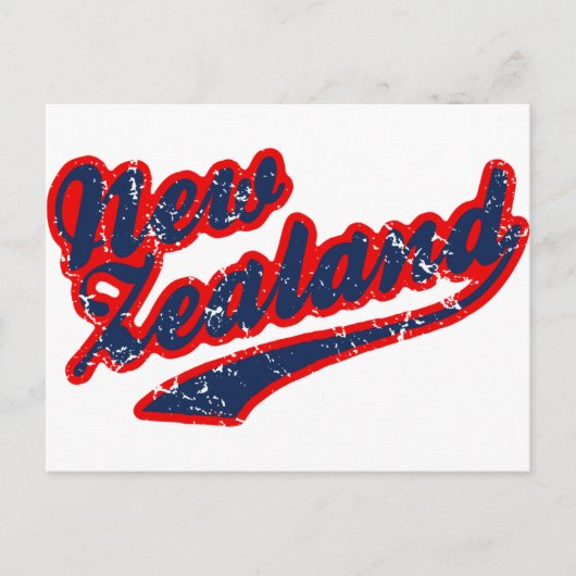 Nieuw-Zeeland Briefkaart (Voorkant)