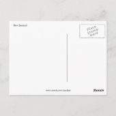 nieuw - zeeland briefkaart (Achterkant)