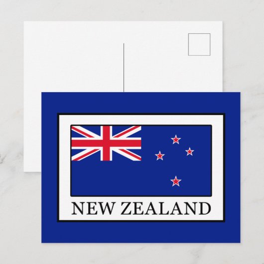 Nieuw-Zeeland Briefkaart (Voorkant / Achterkant)