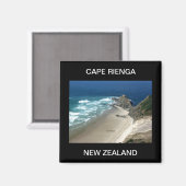 Nieuw-Zeeland, Cape Rienga Magneet (Voorkant / Achterkant)