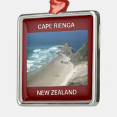 Nieuw-Zeeland, Cape Rienga, Metalen Ornament (Links)