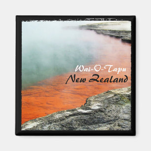 Nieuw-Zeeland, Champagne Pool, wonderland (Magnet) Magneet