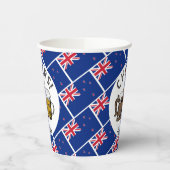 NIEUW-ZEELAND Cheers Kia Ora Beer Papieren Bekers (Links)