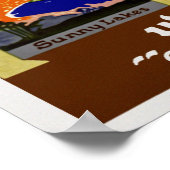 Nieuw-Zeeland ~ ChristChurch Poster (Hoek)