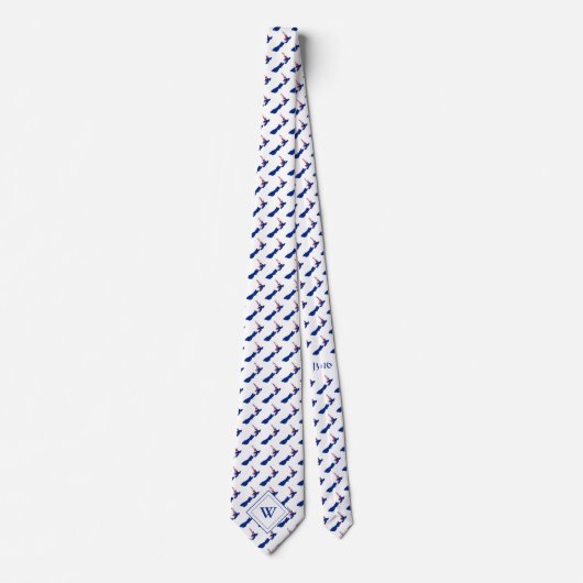 NIEUW ZEELAND - Christelijk monogram voor scripts Stropdas (Voorkant)