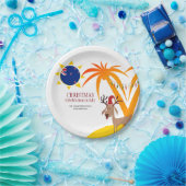 Nieuw-Zeeland CHRISTMAS IN JULI Papieren Bordje (Feest)