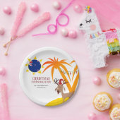 Nieuw-Zeeland CHRISTMAS IN JULI Papieren Bordje (Feest)