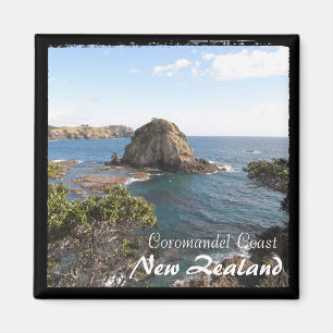 Nieuw-Zeeland, Coromandel Coast, eiland (Magnet) Magneet
