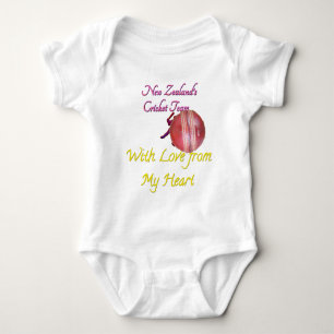 Nieuw-Zeeland cricket player leuk Romper