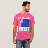Nieuw-Zeeland Cricket T-shirt (Voorkant volledig)
