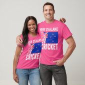 Nieuw-Zeeland Cricket T-shirt (Unisex)