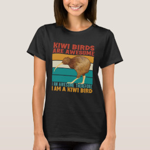 Nieuw-Zeeland Cultuur Kiwi Vogel Nieuw-Zeeland Vla T-shirt