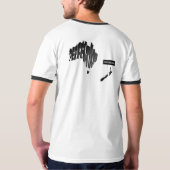 Nieuw-Zeeland, dichtbij de perfectie T-shirt (Achterkant volledig)