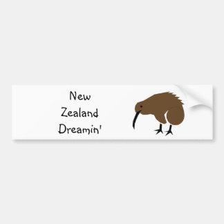 Nieuw-Zeeland dromen Bumpersticker