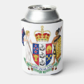 nieuw - zeeland embleem blikjeskoeler (Blikje Achterkant)