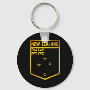 Nieuw-Zeeland Emblem Sleutelhanger